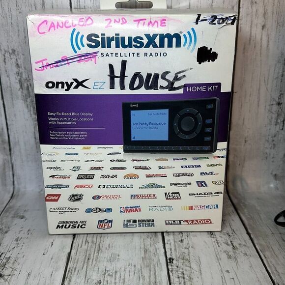 SiriusXM Onyx EZ Satellite Radio with Home  Kit, Easy to install - Picture 3 of 8